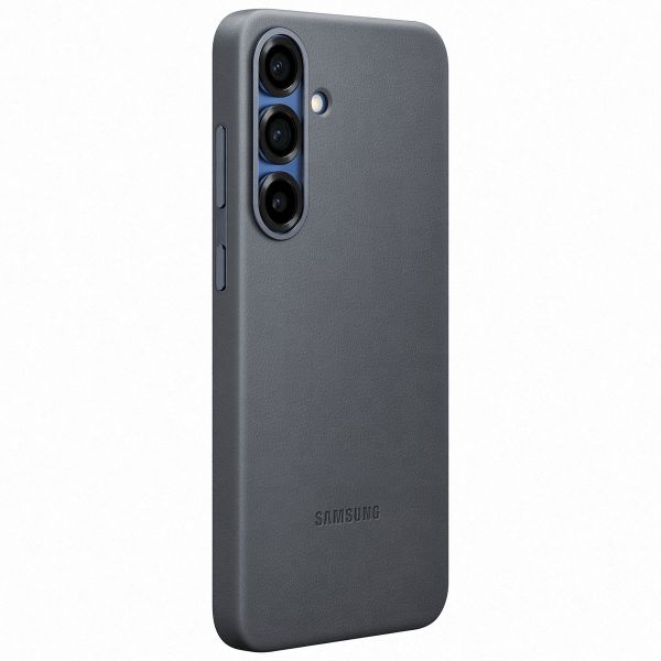 Samsung Original KindSuit Vegan Leather Case Samsung Galaxy S25 Plus - Schwarz