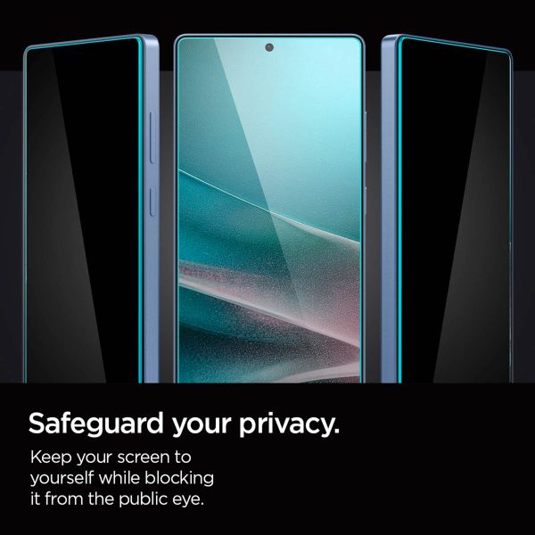Spigen GLAStR Privacy EZ Fit Displayschutzfolie + Applicator - 2er-Pack Samsung Galaxy S25 Ultra