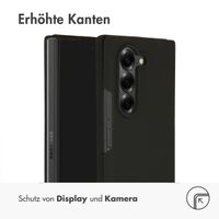 Accezz Liquid Silikoncase Samsung Galaxy Z Fold 6 - Schwarz