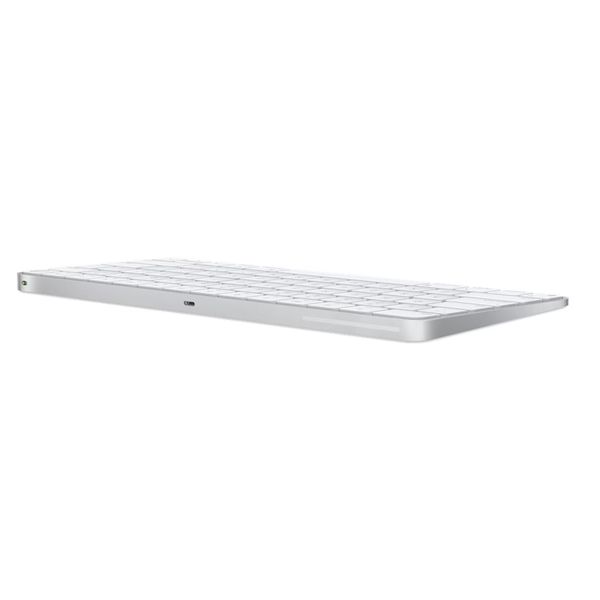 Apple Magic Keyboard mit Touch ID - Kabellose Tastatur - QWERTY / US - Lightning - Weiß
