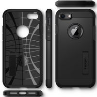 Spigen Tough Armor Backcover Apple iPhone SE (2022 / 2020) - Schwarz