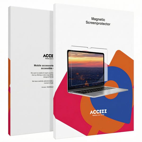 Accezz Magnetische Displayschutzfolie Apple MacBook Air 13 Zoll (2018 - 2020) / Pro 13 Zoll (2018 - 2022)