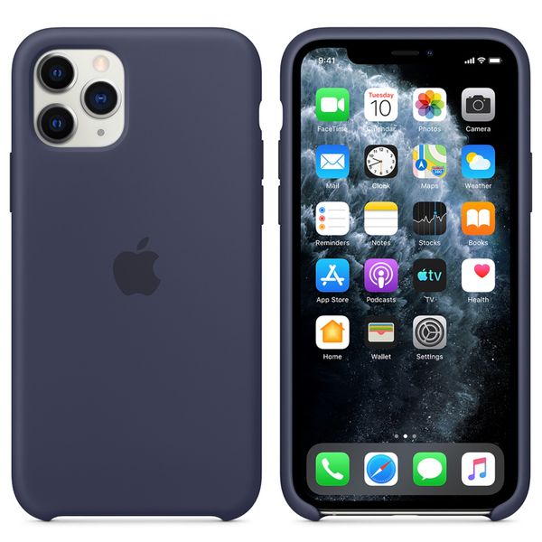 Apple Silikoncase Apple iPhone 11 Pro - Midnight Blue