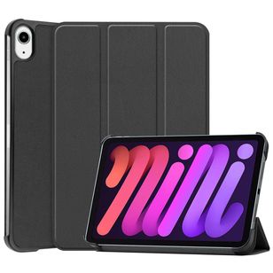 Accezz Trifold Klapphülle Apple iPad Mini 7 (2024) / iPad Mini 6 (2021) - Schwarz