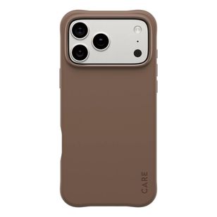 CARE by PanzerGlass Modisches Case Samba mit MagSafe Apple iPhone 17 Pro Max - Espresso Brown
