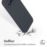 Accezz Liquid Silikoncase Google Pixel 9 Pro XL - Dunkelblau