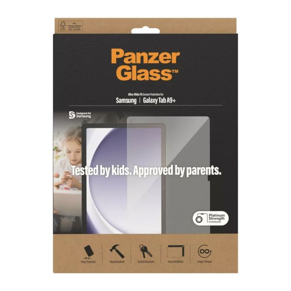 PanzerGlass Ultra Wide Fit Screen Protector Samsung Galaxy Tab A11 Plus / A9 Plus