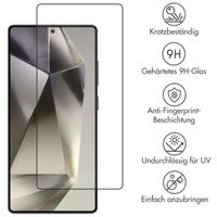 Accezz Full Cover Screen Protector aus gehärtetem Glas Samsung Galaxy S25 Ultra