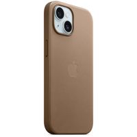 Apple FineWoven Back Cover MagSafe Apple iPhone 15 - Taupe