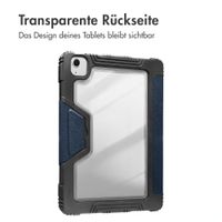 Accezz Rugged Trifold Klapphülle Apple iPad Air 11 Zoll (2026) M4 / (2025) M3 / (2024) M2 / Air 5 (2022) / Air 4 (2020) - Dunkelblau