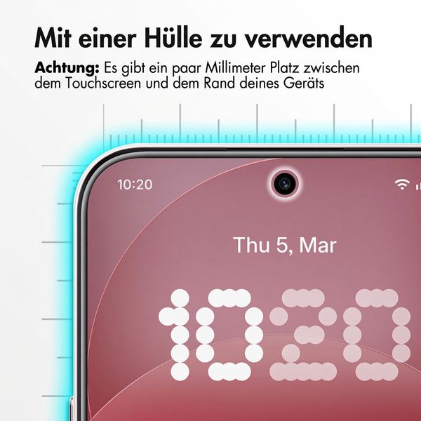 Accezz Screen Protector aus gehärtetem Glas Nothing Phone (4a) Pro