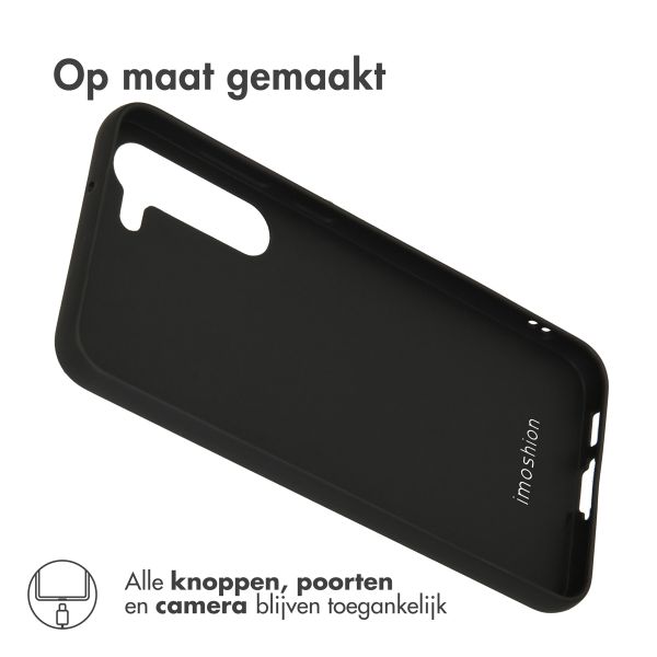 Accezz Color TPU Hülle Samsung Galaxy S23 Plus - Schwarz