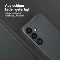 Accezz MagSafe Leather Backcover Samsung Galaxy S24 - Onyx Black
