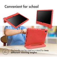 Accezz SchutzHülle mit Handgriff kindersicher Samsung Galaxy Tab A8 - Rot