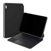 Accezz Magnetische Bluetooth Tastatur Apple iPad 11 (2025) 11 Zoll A16 / iPad 10 (2022) 10.9 Zoll - QWERTY / NL - Schwarz