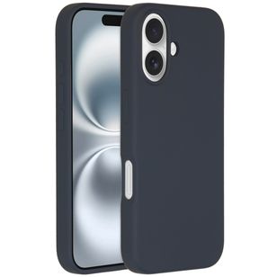 Accezz Liquid Silikoncase mit MagSafe Apple iPhone 16 - Dunkelblau