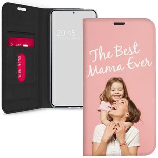 Gestalte deine eigene Compact Gel Klapphülle Samsung Galaxy S23 FE - Weiß