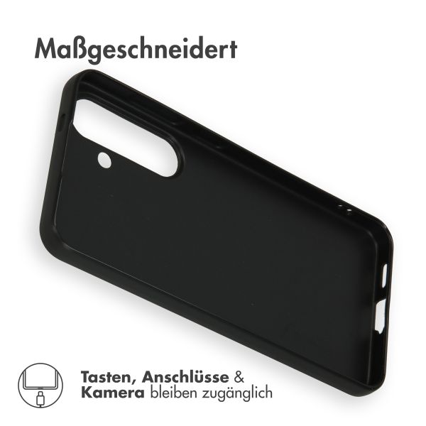 Accezz Color TPU Hülle Samsung Galaxy S24 - Schwarz