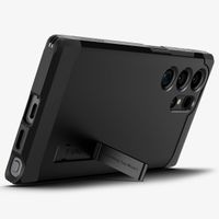 Spigen Tough Armor Backcover Samsung Galaxy S24 Ultra - Schwarz