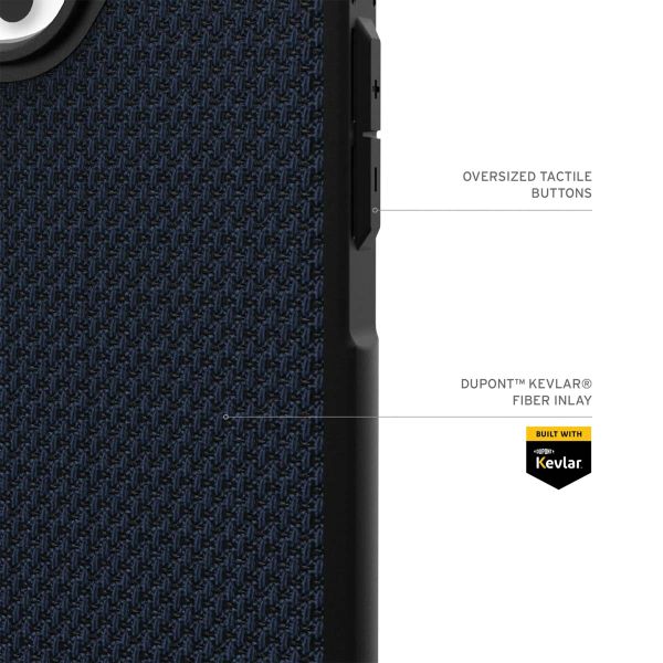 UAG Back Cover Metropolis LT MagSafe Apple iPhone 16 Pro Max - Kevlar Mallard