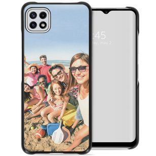 Gestalte deine eigene Hardcase Hülle Samsung Galaxy A22 (5G) - Schwarz