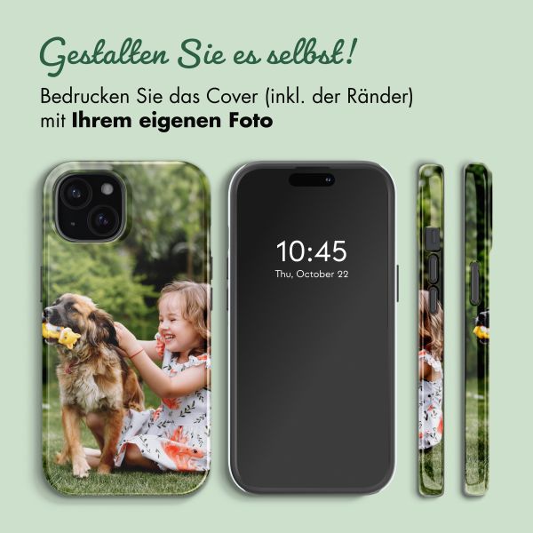 Gestalte deine eigene robuste Hülle mit MagSafe Apple iPhone 15 - Weiß