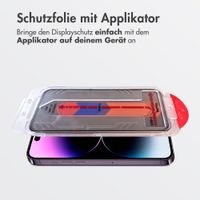 Accezz Sichtschutz-Schutzglas mit Applikator Apple iPhone 17e / 16e / 14 / 13 / 13 Pro