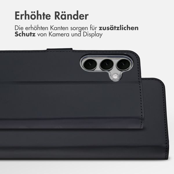 Accezz Wallet TPU Klapphülle Samsung Galaxy S25 - Schwarz
