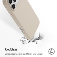Accezz Liquid Silikoncase mit MagSafe Apple iPhone 17 Pro Max - Stone