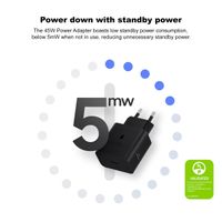 Samsung Original Power Adapter mit USB-C-Kabel - Ladegerät - USB-C-Anschluss - Fast Charger - 45 Watt - 1,8 m - Schwarz