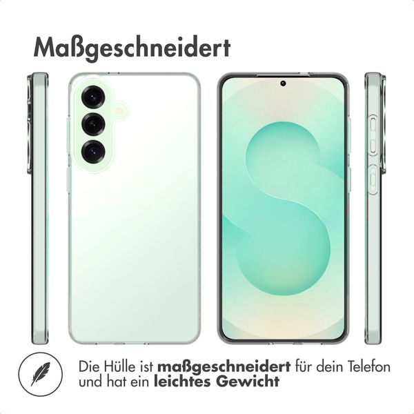 Accezz Clear TPU Backcover Samsung Galaxy S26 Plus - Transparent