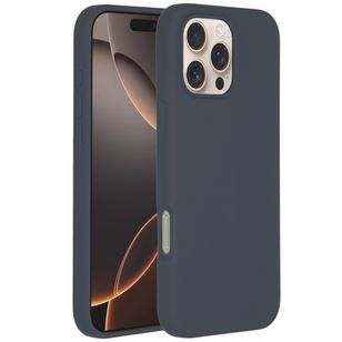 Accezz Liquid Silikoncase mit MagSafe Apple iPhone 16 Pro Max - Dunkelblau