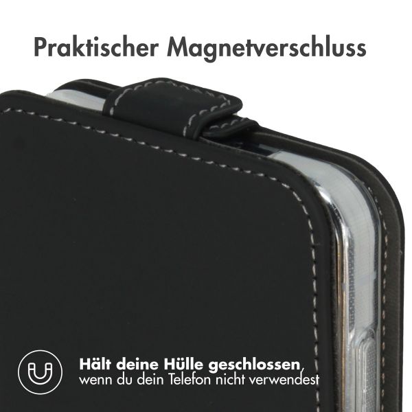 Accezz Flip Case Samsung Galaxy S24 - Schwarz