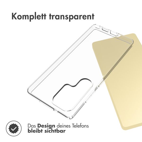 Accezz Clear TPU Backcover Samsung Galaxy S25 Ultra - Transparent