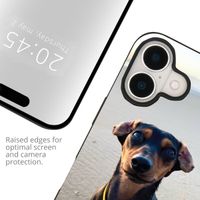 Gestalte deine eigene Apple iPhone 16 Plus Gel Hülle - Schwarz