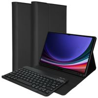 Accezz Bluetooth Keyboard Klapphülle Samsung Galaxy Tab S9 11.0 Zoll - AZERTY / FR - Schwarz