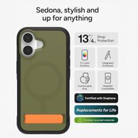 ZAGG Sedona Snap mit Kickstand Apple iPhone 17 - Sea Kelp
