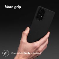 Accezz Color TPU Hülle Samsung Galaxy Xcover 6 Pro - Schwarz