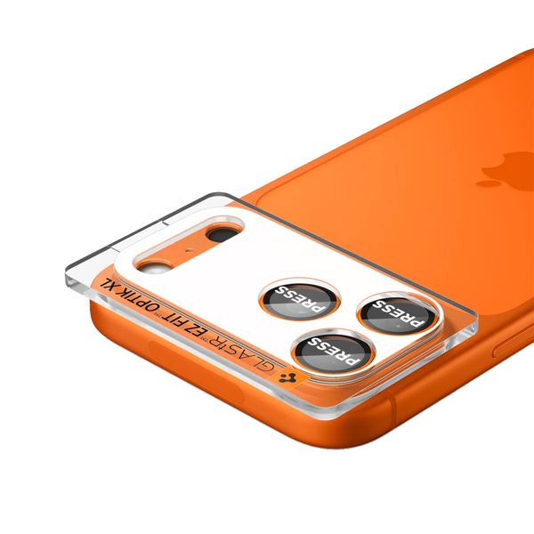 Spigen GLAStR EZ Fit Optik Kameraschutz Apple iPhone 17 Pro - Orange