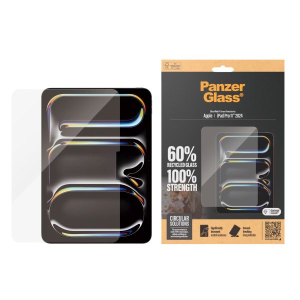 PanzerGlass Ultra Wide Fit Screen Protector Apple iPad Pro 11 (2025) M5 / (2024) M4