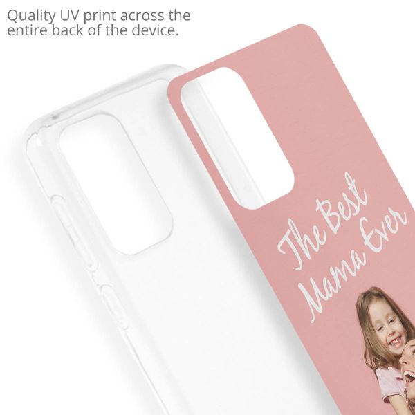 Gestalte deine eigene Clear Case Samsung Galaxy A33 - Transparent