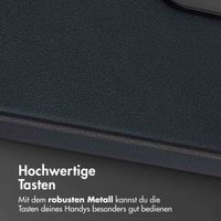 Accezz MagSafe Leather Backcover Samsung Galaxy A36 / A56 - Onyx Black