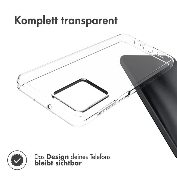 Accezz Clear TPU Backcover Motorola Moto G54 - Transparent