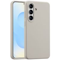 Accezz Liquid Silikoncase mit MagSafe Samsung Galaxy S26 Plus - Stone