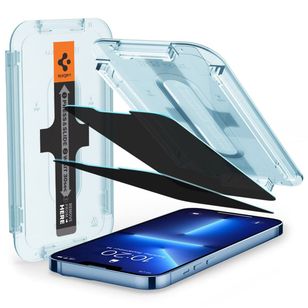 Spigen GLAStR Privacy EZ Fit Displayschutzfolie + Applicator - 2er-Pack Apple iPhone 13 Pro Max