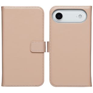 Selencia Echtleder Klapphülle Apple iPhone Air - Dusty Pink