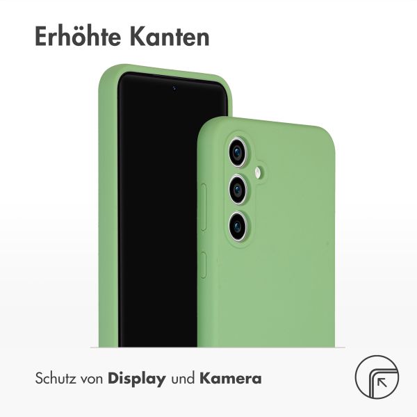 Accezz Liquid Silikoncase Samsung Galaxy S23 FE - Grün