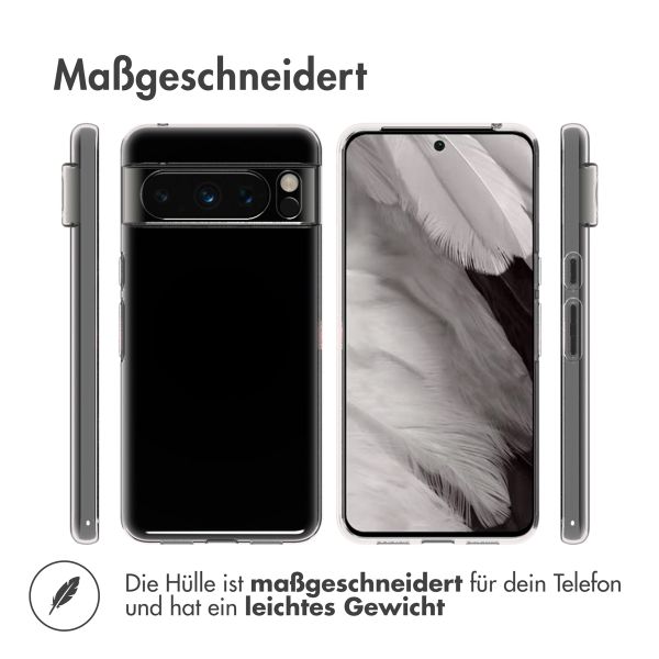 Accezz Clear TPU Backcover Google Pixel 8 Pro - Transparent