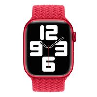 Apple Geflochtenes Solo Loop für  Apple Watch | 38/40/41/42 mm - Größe 2 - (Product) Red