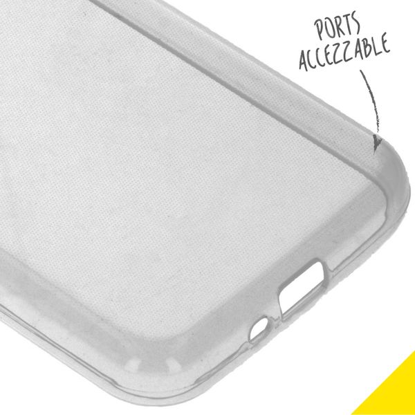 Accezz Clear TPU Backcover Samsung Galaxy Xcover 4 / 4S - Transparent